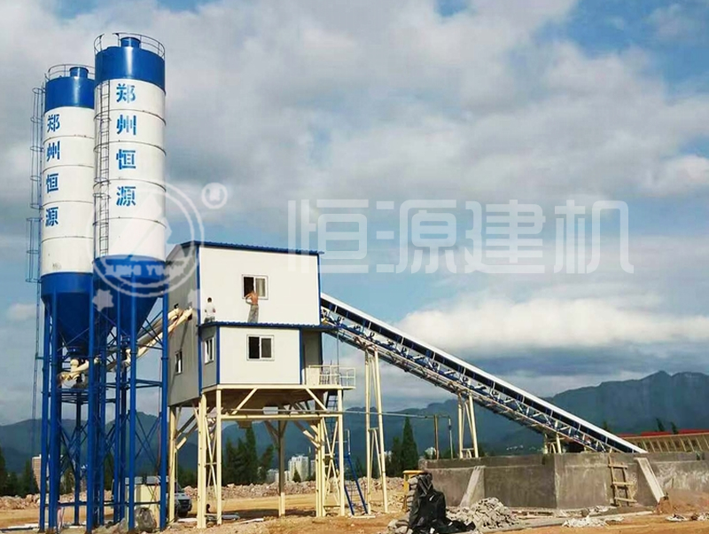 雙機(jī)180商砼攪拌站建一個(gè)多少錢(qián)？建一套雙線180商混站要多少錢(qián)？