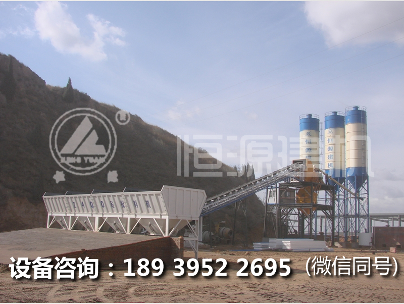 90型攪拌站多少錢一套呢？HZS90混凝土攪拌站的價格