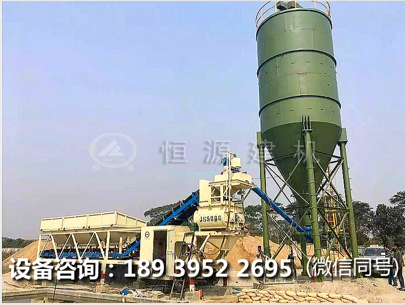 投資小型25站多少錢，HZS25型混凝土攪拌站的價格。