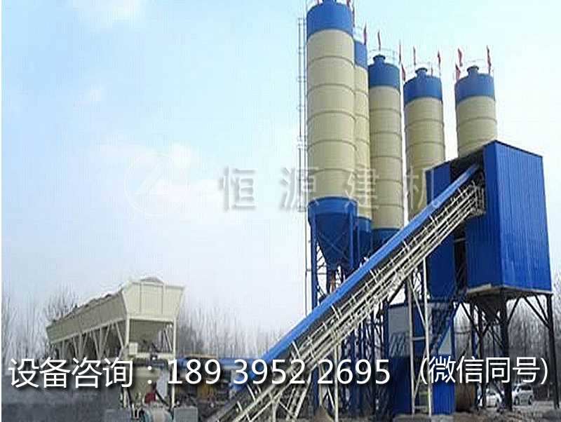 60混凝土站的配置，一套hzs60攪拌站投資多少錢(qián)?