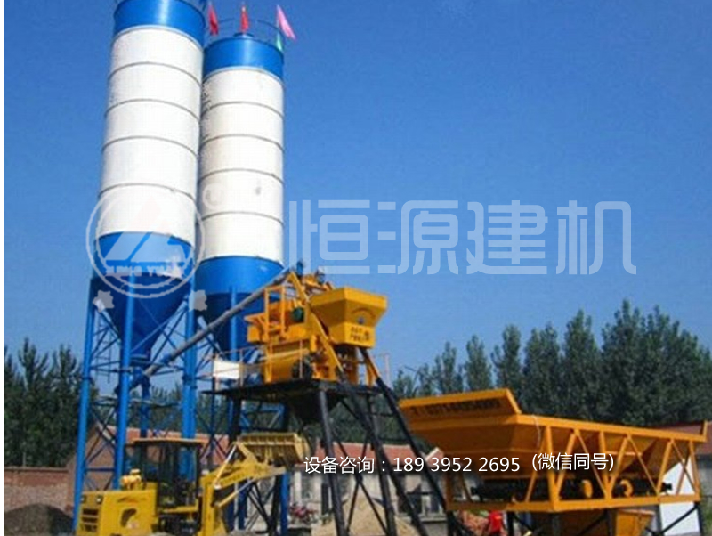 投資一個小型攪拌站多少錢？小型簡易混凝土攪拌站配置介紹