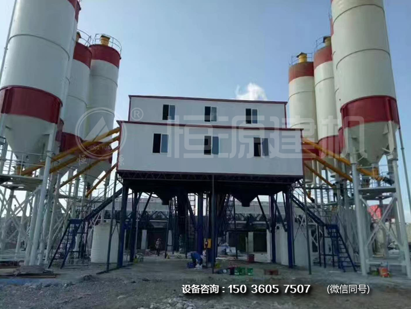 HZS180型攪拌站設(shè)備多少錢？恒源180拌合站多少錢？