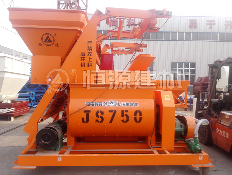 強(qiáng)制式750拌和機(jī)多少錢？js750攪拌站設(shè)備 價(jià)格是多少？